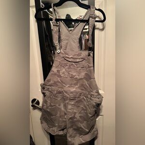Torrid Camo Overalls Size 14